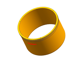 Toepassen op Sandvik CH420 H2800 Cone Crusher Vervangende Onderdelen Hydroset Cilinder Bus: