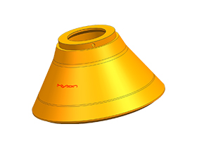 Cone Crusher Onderdelen Hoofdkostuum Sandvik CH660 H6800 Vervanging Originele levensduur: