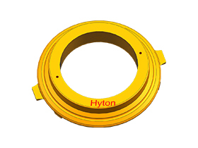 Vervangbare kopmoer Pak Sandvik CH660 CS660 kegelbreker reserveonderdelen op voorraad
