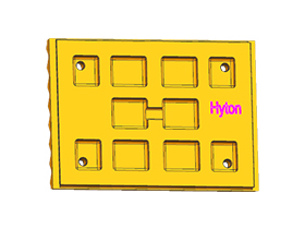 Hyton-kaakplaat voor Metso Nordberg C110-slijtageonderdelen voor kaakbrekers