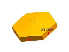 Hyton Distrutor Plate Toepassen CV117 VSI Sandvik Verticale Impact Crusher Reserveonderdelen: